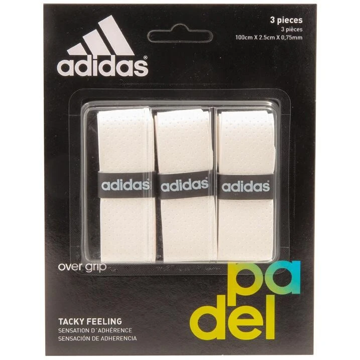 Adidas Padel Overgrip White - 3 Pack 1 Adidas Padel Overgrip White - 3 Pack