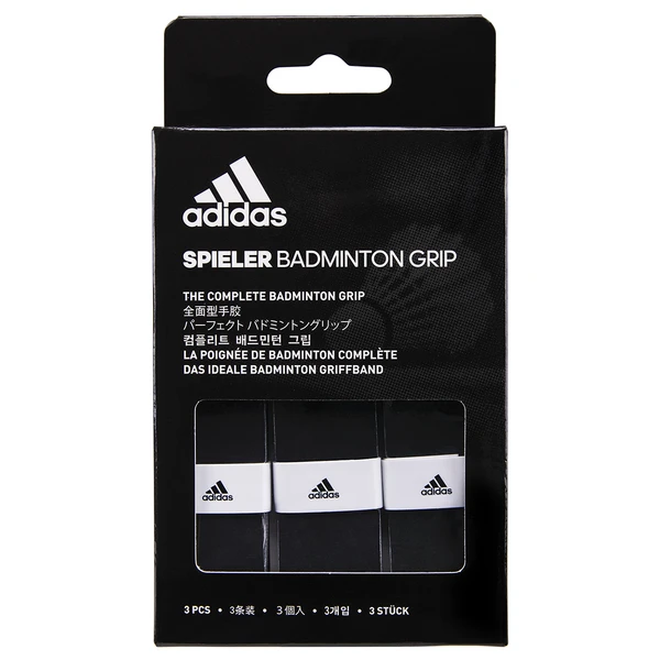 Adidas Spieler Overgrip 3 Pack Black 1 Adidas Spieler Overgrip 3 Pack Black
