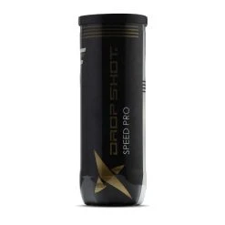 Drop Shot Speed Pro Padel Balls - 3 Ball Tube