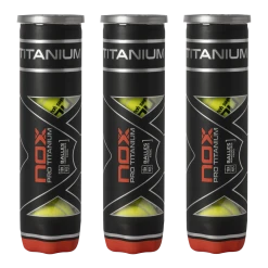 Nox Pro Titanium Padel Balls - Dozen