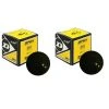 Dunlop Pro Squash Balls - Double Yellow Dot - 2 Balls