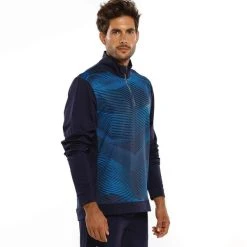 Drop Shot Men's Rush Sweatshirt Navy -Tecnifibre shop CJDS26382RushSweatshirtNavy P3