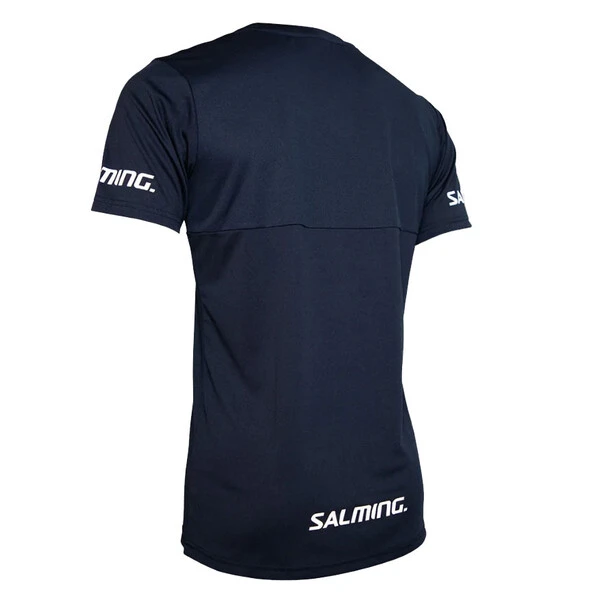 Salming Men's Core 22 Training Tee Dark Navy 2 Salming Men's Core 22 Training Tee Dark Navy - Image 2