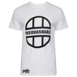 UNSQUASHABLE PDHSports Training Performance T-Shirt - White