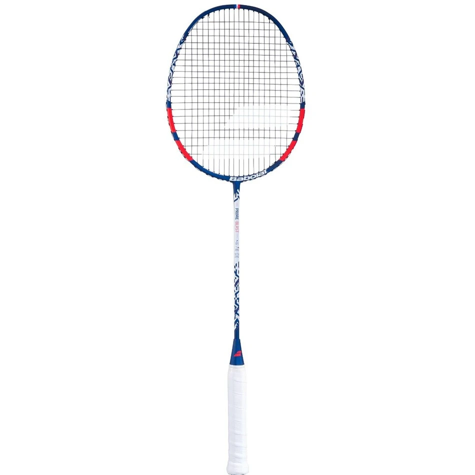 Babolat Prime Blast Badminton Racket White Blue Red 1 Babolat Prime Blast Badminton Racket White Blue Red