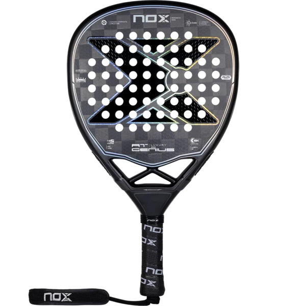 Nox AT Genius Attack 18K Padel Racket 1 Nox AT Genius Attack 18K Padel Racket