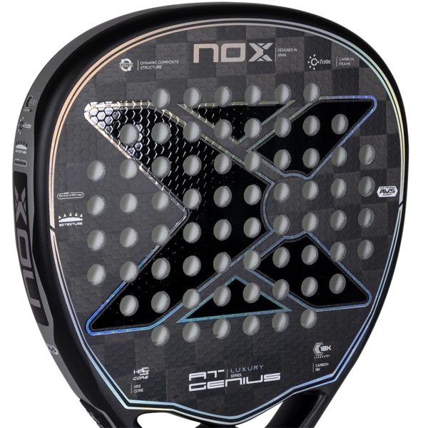 Nox AT Genius Attack 18K Padel Racket 5 Nox AT Genius Attack 18K Padel Racket - Image 5