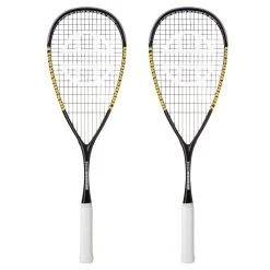 UNSQUASHABLE James Willstrop Gold Squash Racket - 2 Racket Deal