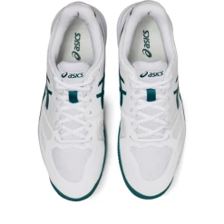 Asics Men's Gel Challenger 13 Clay/Padel/Tennis Shoes White Velvet Pine 8 Asics Men's Gel Challenger 13 Clay/Padel/Tennis Shoes White Velvet Pine -Tecnifibre shop SMAC28709Challener13WhitePine P3