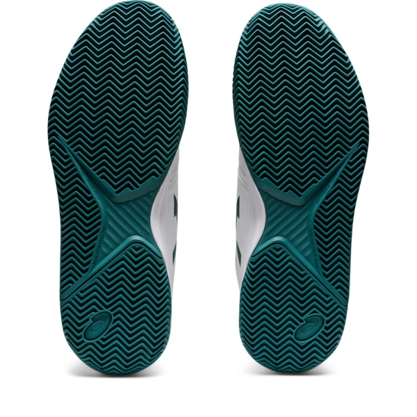 Asics Men's Gel Challenger 13 Clay/Padel/Tennis Shoes White Velvet Pine 6 Asics Men's Gel Challenger 13 Clay/Padel/Tennis Shoes White Velvet Pine - Image 6