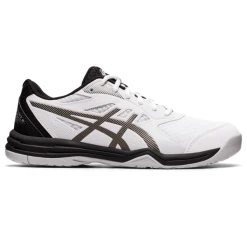 Asics Men's Upcourt 5 Indoor Court Shoe White Gunmetal