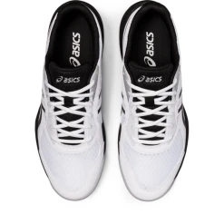 Asics Men's Upcourt 5 Indoor Court Shoe White Gunmetal 8 Asics Men's Upcourt 5 Indoor Court Shoe White Gunmetal -Tecnifibre shop SMAC28781Upcourt5WhiteGunmetal P3