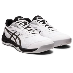 Asics Men's Upcourt 5 Indoor Court Shoe White Gunmetal 9 Asics Men's Upcourt 5 Indoor Court Shoe White Gunmetal -Tecnifibre shop SMAC28781Upcourt5WhiteGunmetal P4