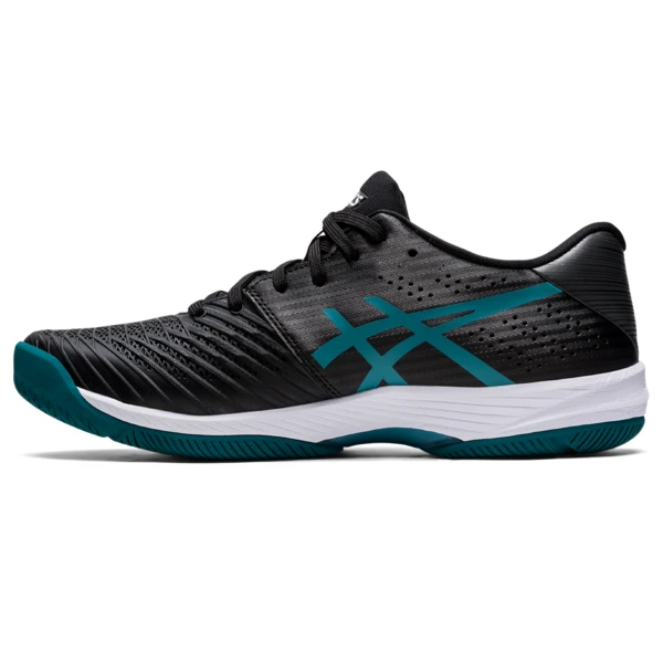 Asics Men's Solution Swift FF Tennis Shoe Black Misty Pine 2 Asics Men's Solution Swift FF Tennis Shoe Black Misty Pine - Image 2