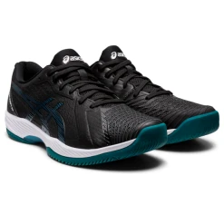 Asics Men's Solution Swift FF Tennis Shoe Black Misty Pine 9 Asics Men's Solution Swift FF Tennis Shoe Black Misty Pine -Tecnifibre shop SMAC28821SolutionSwiftBlack P4