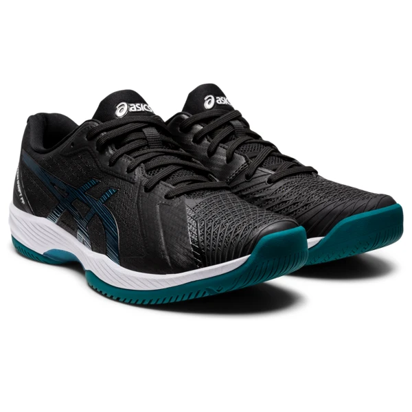 Asics Men's Solution Swift FF Tennis Shoe Black Misty Pine 4 Asics Men's Solution Swift FF Tennis Shoe Black Misty Pine - Image 4