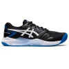 Asics Men's Gel Challenger 13 Tennis Shoes Black Electric Blue