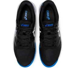 Asics Men's Gel Challenger 13 Tennis Shoes Black Electric Blue -Tecnifibre shop SMAC29201Challenger13Black P3