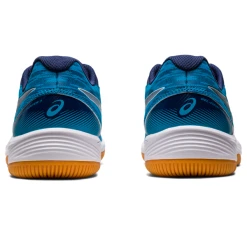 Asics Men's Gel Court Hunter 3 Indoor Court Shoes Island Blue Pure Silver -Tecnifibre shop SMAC29490Hunter3IslandBlue P3