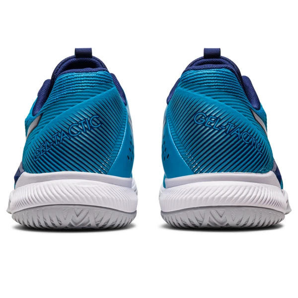 Asics Men's Gel Tactic Indoor Shoes Island Blue Pure Silver 3 Asics Men's Gel Tactic Indoor Shoes Island Blue Pure Silver - Image 3