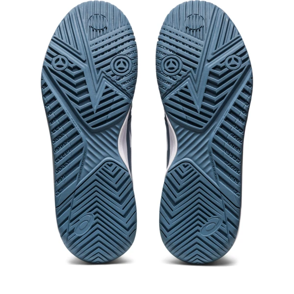 Asics Men's Gel Challenger 13 Tennis Shoes Steel Blue White 4 Asics Men's Gel Challenger 13 Tennis Shoes Steel Blue White - Image 4