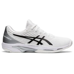 Asics Men's Gel Solution Speed FF 2 Tennis Shoes White Black
