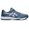Asics Men's Gel Dedicate 7 Tennis Shoes Steel Blue White
