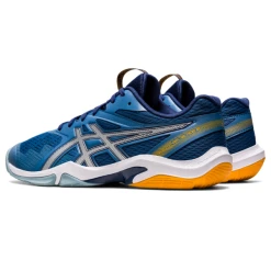 Asics Men's Gel Blade 8 Indoor Court Azure Pure Silver -Tecnifibre shop SMAC30740Blade8Azure P5