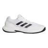 Adidas Men's GameCourt 2.0 Tennis Shoes Cloud White Core Black