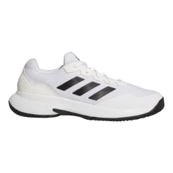 Adidas Men's GameCourt 2.0 Tennis Shoes Cloud White Core Black