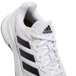 Adidas Men's GameCourt 2.0 Tennis Shoes Cloud White Core Black -Tecnifibre shop SMAD28008Gamecourt2WhiteBlack P4