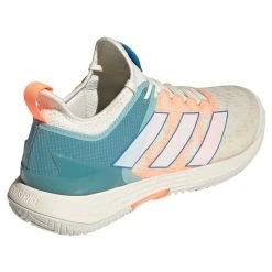Adidas Adizero Ubersonic 4.0 Men's Tennis Shoe Off White Orange 8 Adidas Adizero Ubersonic 4.0 Men's Tennis Shoe Off White Orange -Tecnifibre shop SMAD28209Ubersonic4OffWhite P4