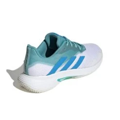 Adidas Men's CourtJam Control Tennis Shoes Mint Ton Pulse Blue -Tecnifibre shop SMAD28890CourtJamControlMint P5
