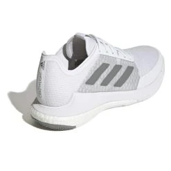 Adidas Men's CrazyFlight Indoor Shoes Cloud White Grey Three -Tecnifibre shop SMAD29236CrazyFlightWhiteGrey P6