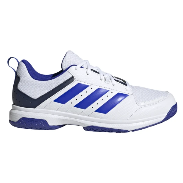 Adidas Ligra 7 Mens Indoor Court Shoes White Cloud Lucid Blue 1 Adidas Ligra 7 Mens Indoor Court Shoes White Cloud Lucid Blue