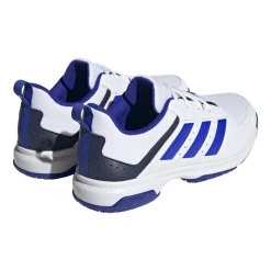 Adidas Ligra 7 Mens Indoor Court Shoes White Cloud Lucid Blue 10 Adidas Ligra 7 Mens Indoor Court Shoes White Cloud Lucid Blue -Tecnifibre shop SMAD29901Ligra7WhiteBlue P5