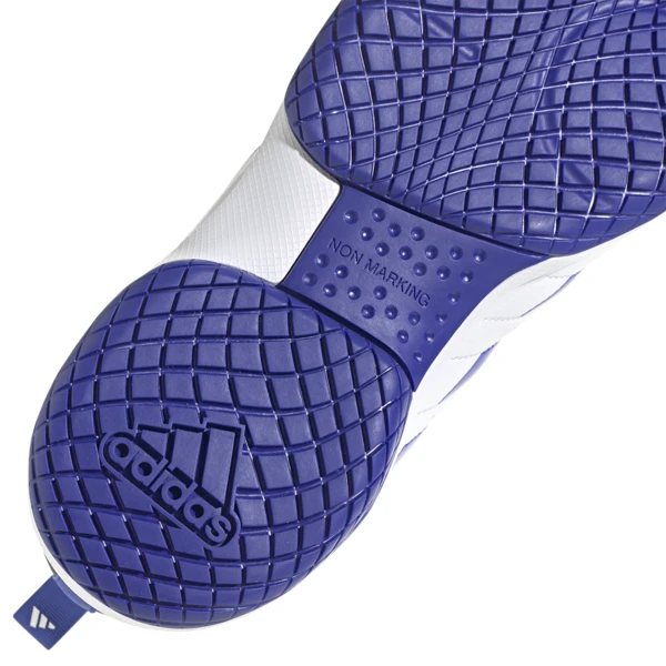 Adidas Ligra 7 Mens Indoor Court Shoes White Cloud Lucid Blue 6 Adidas Ligra 7 Mens Indoor Court Shoes White Cloud Lucid Blue - Image 6