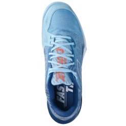 Babolat Men's Jet Mach 3 Wide Tennis Shoes Angel Blue -Tecnifibre shop SMBA30711JetMach3AngelBlue P3