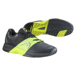 Head Men's Revolt Pro 4.0 Tennis Shoes Black Yellow -Tecnifibre shop SMHE26975RevoltPro4BlackYellow P3