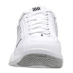 K-Swiss Defier RS Men's Tennis Shoes White Black -Tecnifibre shop SMKS26463DefierWhiteBlack P3
