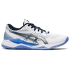 Asics Women's Gel Tactic Indoor Shoes White Periwinkle Blue