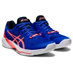 Asics Women's Gel Sky Elite FF 2 Indoor Court Shoes Lapis Lazuli Blue -Tecnifibre shop SWAC25637WSkyEliteFF2Lazuli P6