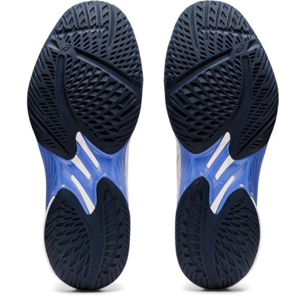 Asics Women's Gel Sky Elite FF 2 Indoor Court Shoes White French Blue 6 Asics Women's Gel Sky Elite FF 2 Indoor Court Shoes White French Blue - Image 6