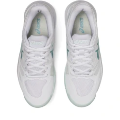 Asics Women's Gel Challenger 13 Tennis Shoes White Smoke Blue -Tecnifibre shop SWAC28699Challener13WhiteSmokeBlue P3