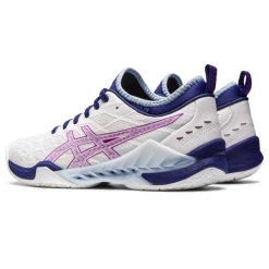 Asics Women's Blast FF 3 Indoor Court Shoes White Orchid 10 Asics Women's Blast FF 3 Indoor Court Shoes White Orchid -Tecnifibre shop SWAC28811BlastFF3WhiteOrchid P5