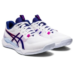 Asics Women's Gel Tactic Indoor Shoes White Dive Blue -Tecnifibre shop SWAC29730TacticWhiteDiveBlue P6