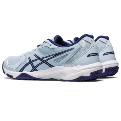 Asics Women's Gel Rocket 10 Indoor Court Shoes Sky Indigo Blue -Tecnifibre shop SWAC29843WomRocket10Sky P5