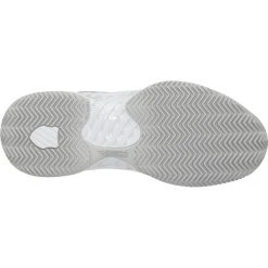 K-Swiss Women's Express Light 2 HB Tennis Shoe White Gull Grey -Tecnifibre shop SWKS26100ExpressLight2WhiteGullGrey P6